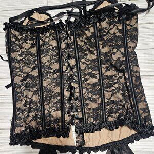 Overbust Lace Up Corset
